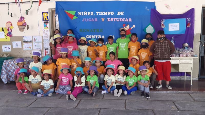 La gestión del RENATRE contiene a más de 500 hijos de trabajadores rurales