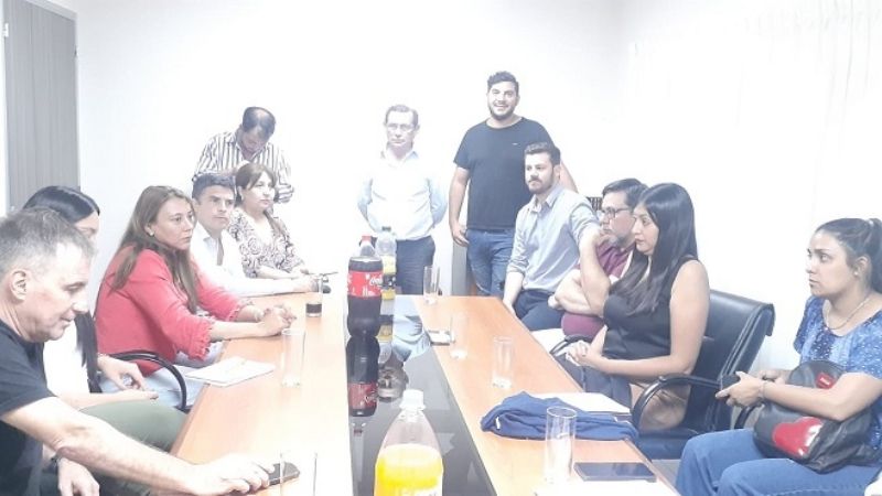 Cordón de asistencia y contención de peregrinos y peregrinas