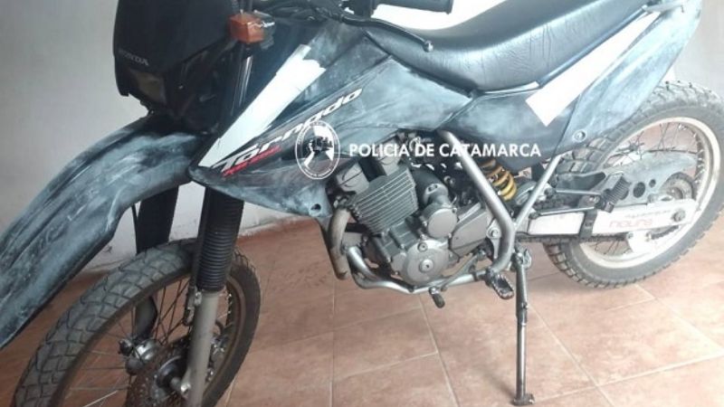 Recuperaron una Tornado 250cc