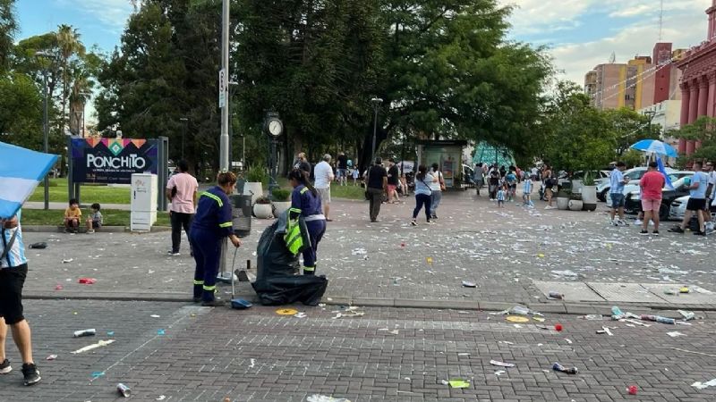 Bataholas tras los festejos
