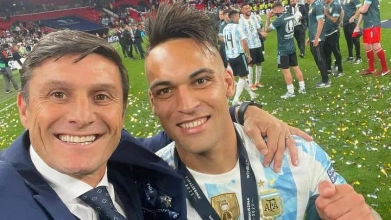 Zanetti: "Lautaro es un gran jugador, con mucha personalidad"