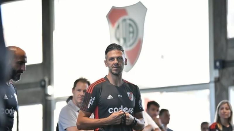 Demichelis, sobre Nacho Fernández, Gallardo y el Messi "enojado"