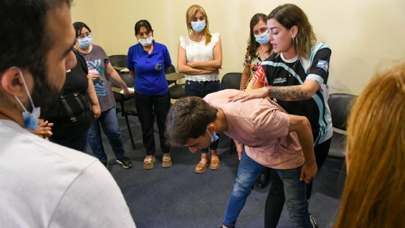 Personal del Ministerio de Educación se capacitaron en técnicas de RCP