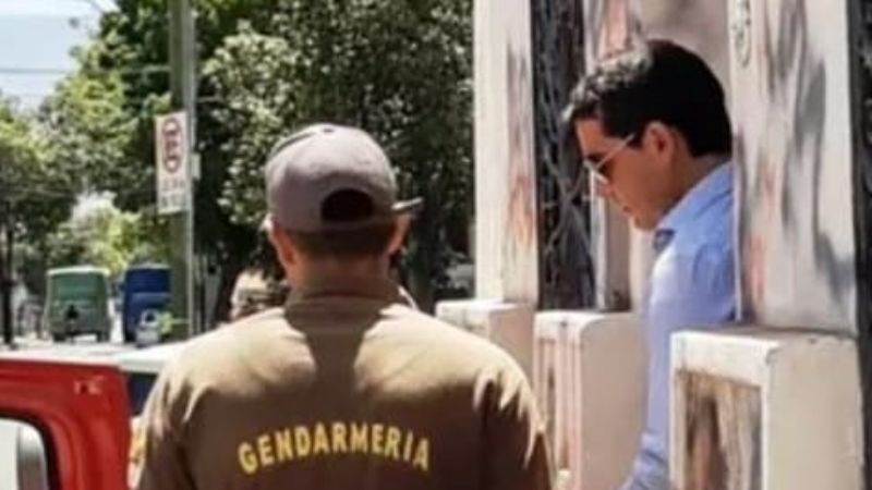 Detuvieron a Lucas Retamozo, abogado de Bacchiani