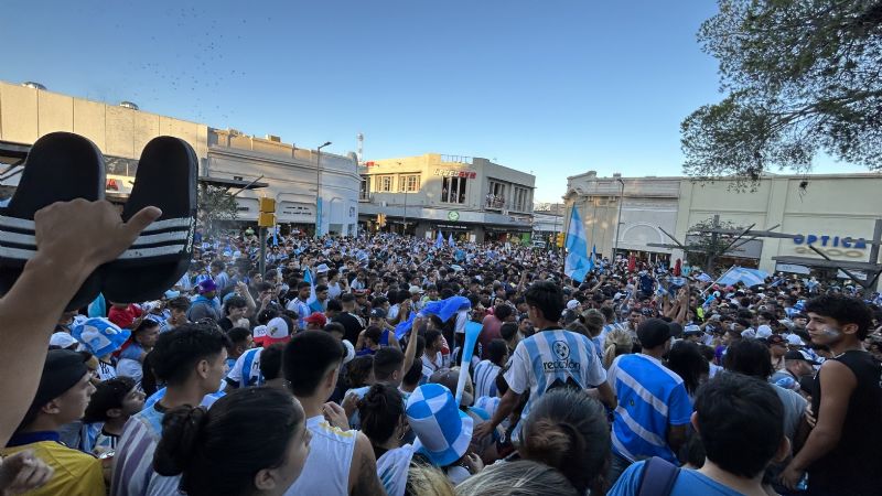 Catamarca festeja en la Plaza el pase a la final