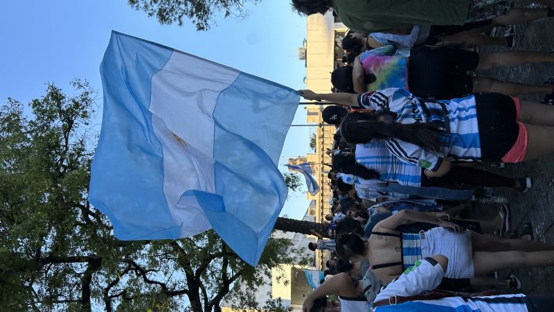 Catamarca festeja en la Plaza el pase a la final