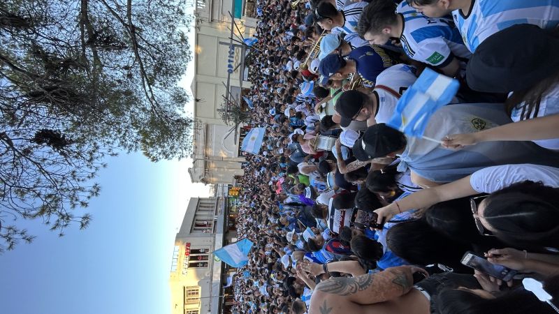 Catamarca festeja en la Plaza el pase a la final