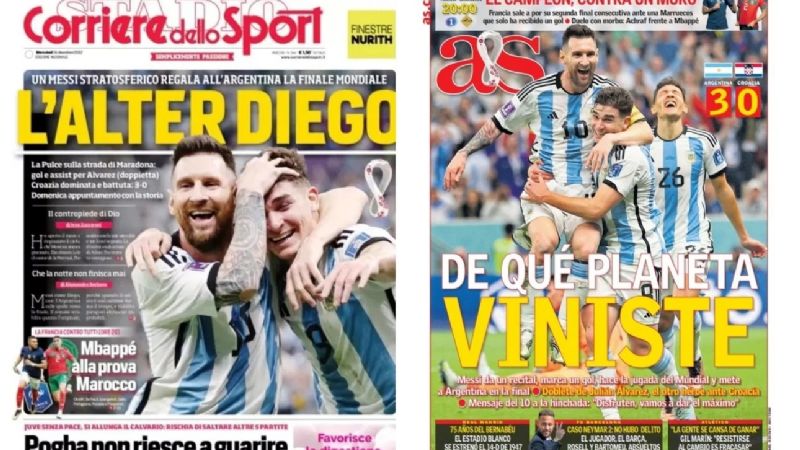 Elogios a la Argentina y loas a Messi en todo el mundo