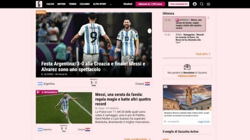 Elogios a la Argentina y loas a Messi en todo el mundo