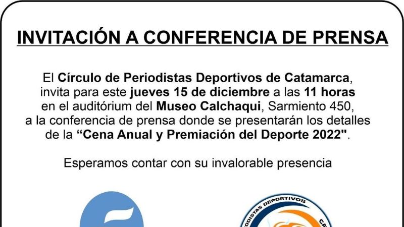 El “Círculo” anuncia las ternas para la Premiación del Deporte 2022