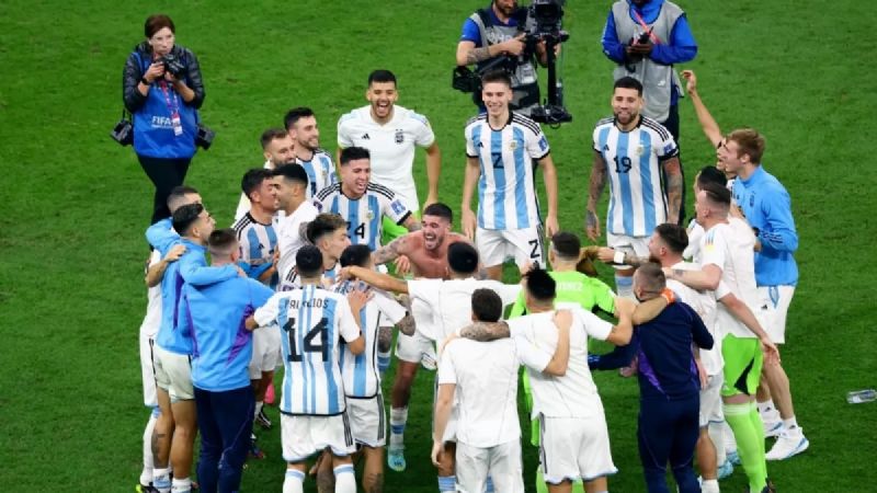 Argentina mantiene “las pilchas” de 4tos.y semifinales