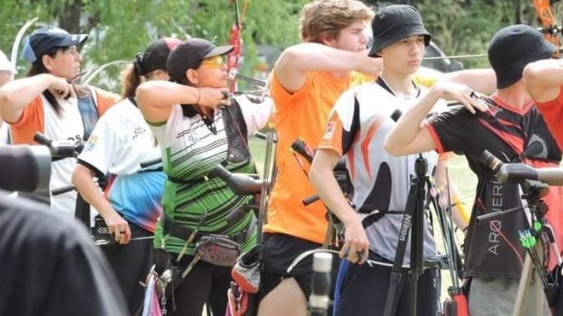 Esther González, campeona nacional de Tiro con Arco