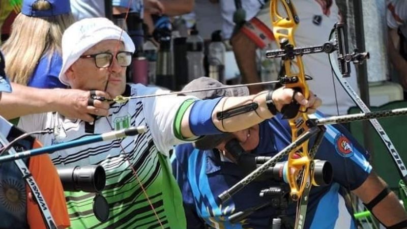 Esther González, campeona nacional de Tiro con Arco