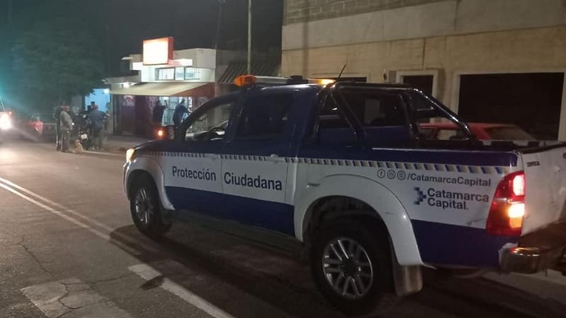 Murió en la vereda de su casa