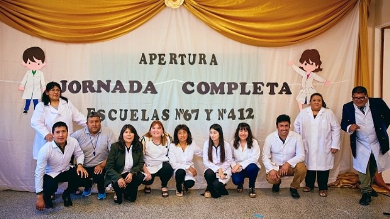 Más escuelas primarias se sumaron a la jornada completa