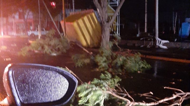 Se reportan severos daños por el temporal