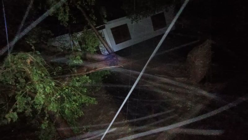 Se reportan severos daños por el temporal