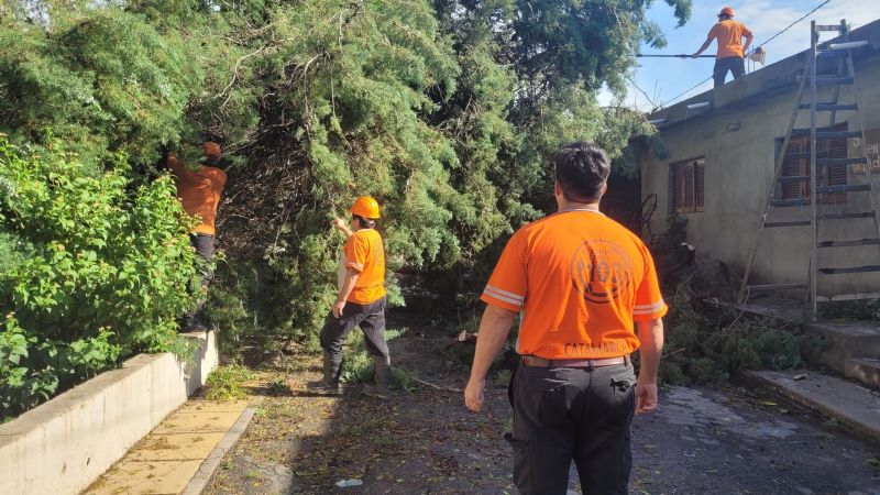 Más imágenes de los destrozos del temporal