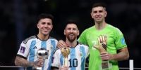Enzo, el mejor futbolista joven, Messi, el mejor del Mundial, y Dibu, el mejor arquero.