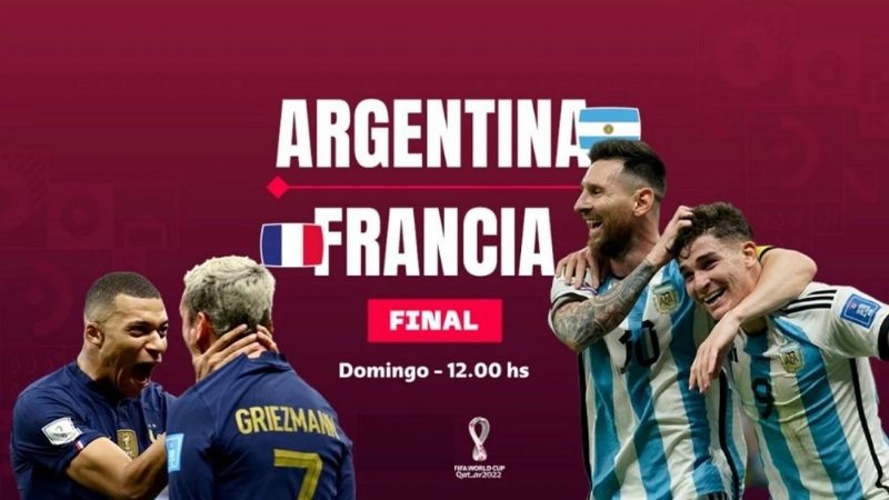 Argentina y Francia por la máxima gloria del fútbol
