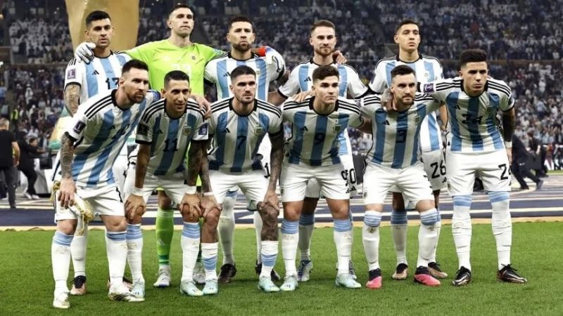 Los puntajes de Argentina campeona del mundo