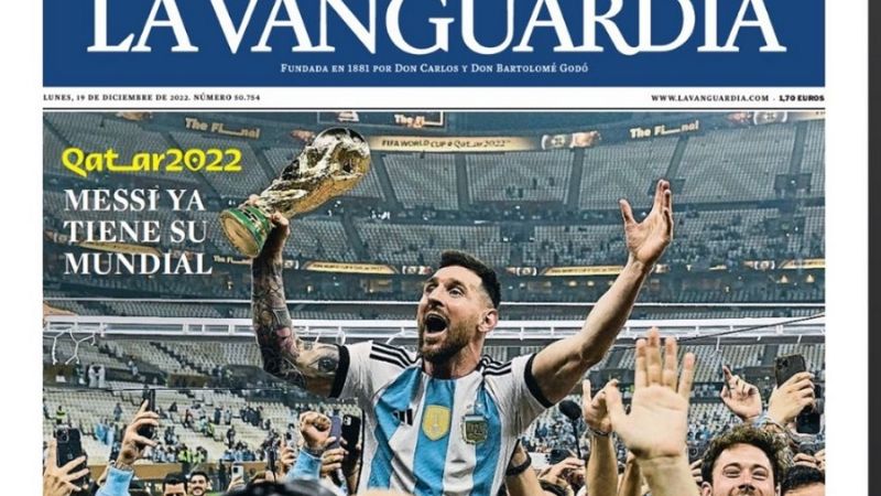 Repercusión mundial por el inolvidable título de Argentina