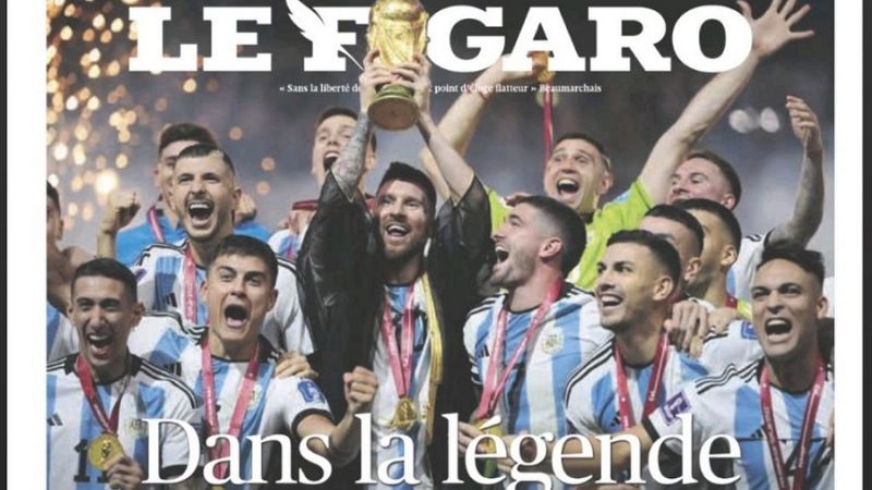 Repercusión mundial por el inolvidable título de Argentina