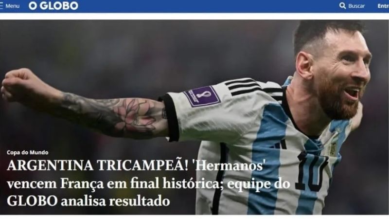 Repercusión mundial por el inolvidable título de Argentina