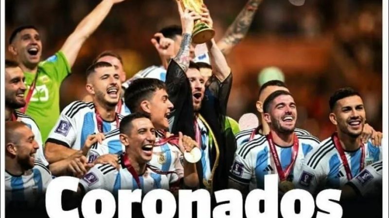 Los diarios argentinos dedicaron sus tapas al Campeón