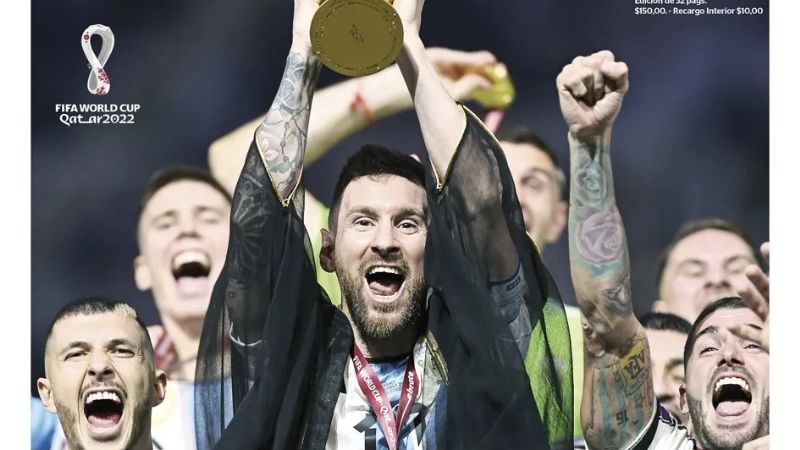 Los diarios argentinos dedicaron sus tapas al Campeón