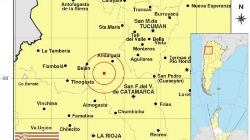 Tembló Catamarca