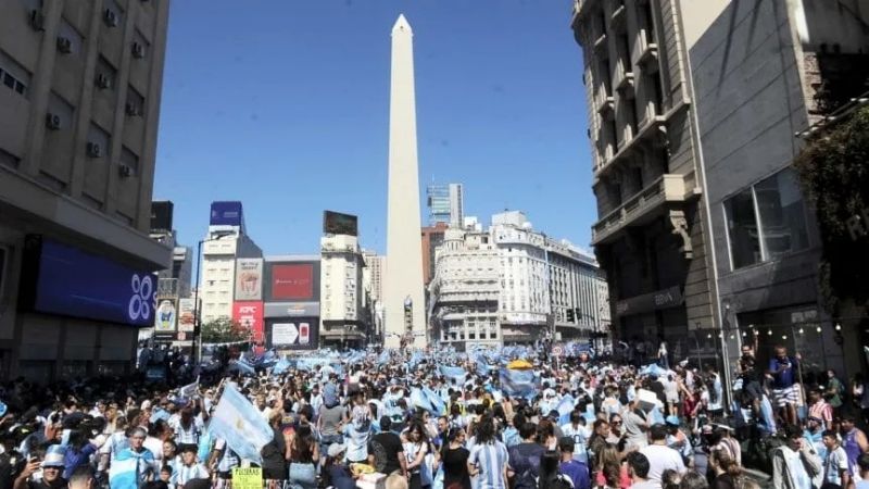 Los festejos de la Selección Argentina serán en el Obelisco