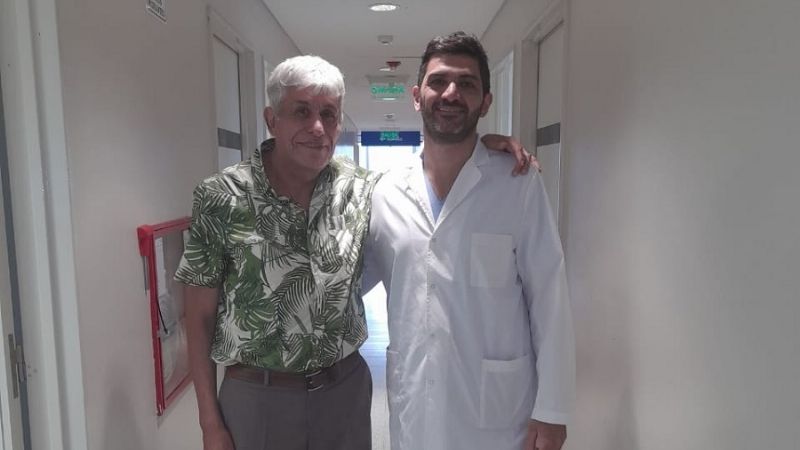 Gratitud del Prof. Quiroga, tras superar un traumático trance