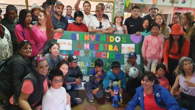 Profesionales realizaron donación en Los Nacimientos