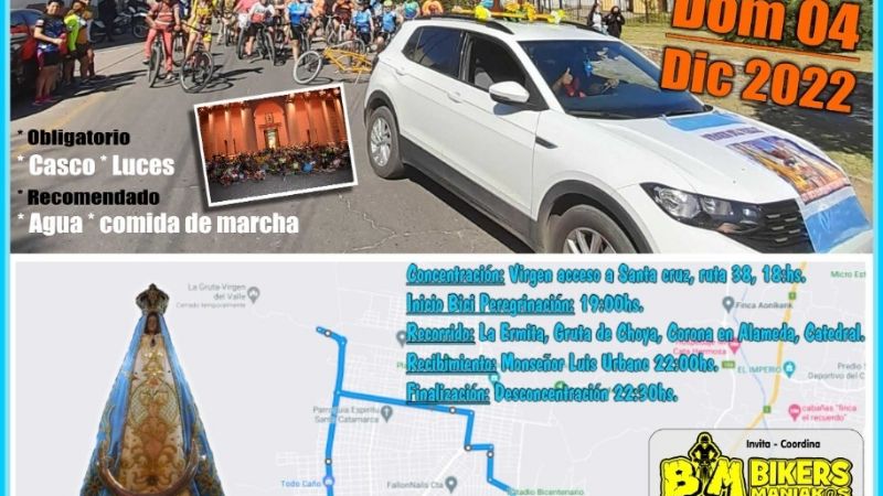 12° edición de la biciperegrinación