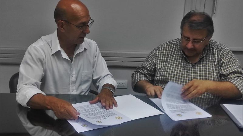 Lazos de cooperación entre Facultad de Tecnología y Rotary San Fernando