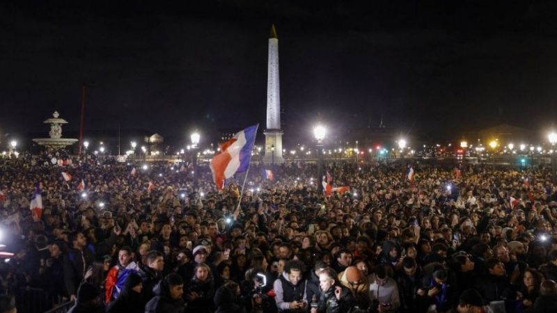Los jugadores franceses tuvieron un cálido recibimiento