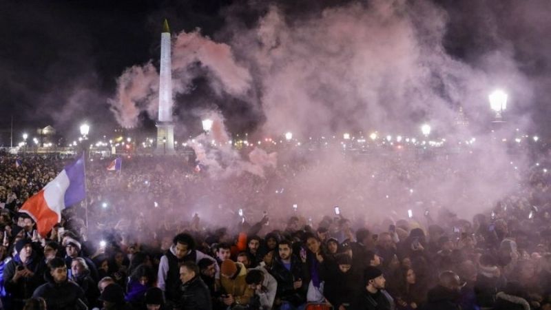 Los jugadores franceses tuvieron un cálido recibimiento