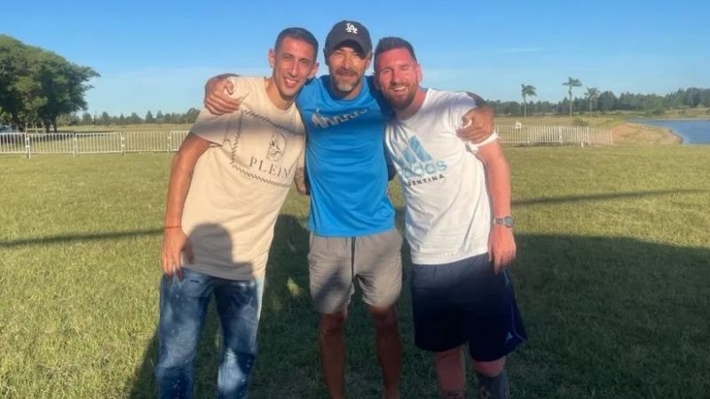 Messi ya está en Rosario; locura de los hinchas