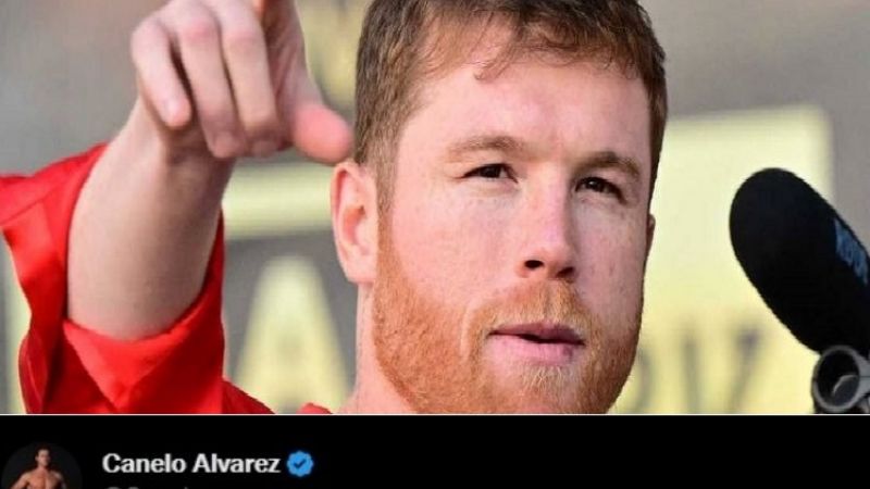“Prendete…” Canelo; ahora felicitó a Messi por el título