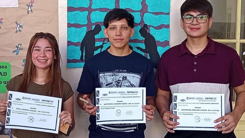 Más de 200 jóvenes obtuvieron su título secundario mediante el plan Egresar