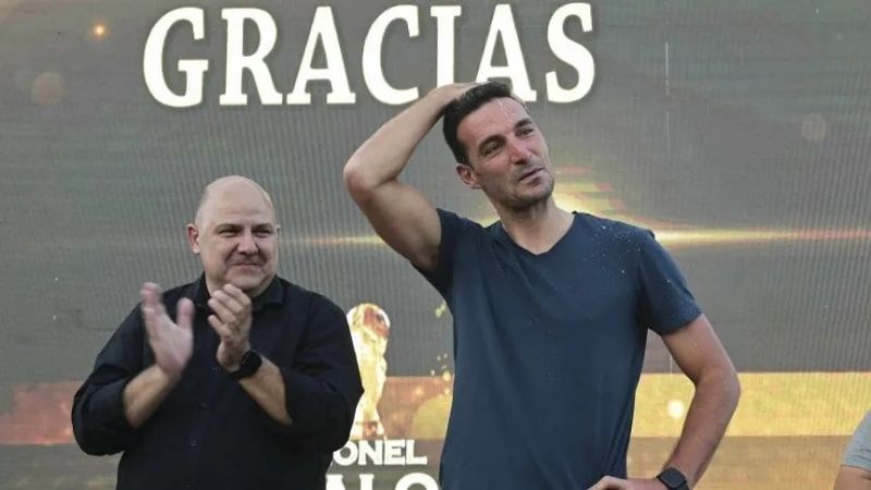 La emotiva anécdota mundialista de Scaloni con su papá