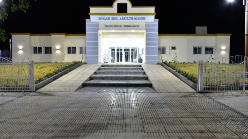 Todo listo para la inauguración de la emblemática obra del hogar del adulto mayor