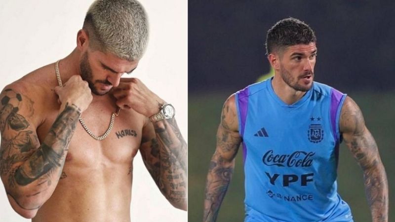 Rodrigo De Paul, elegido el más sexy del Mundial 2022