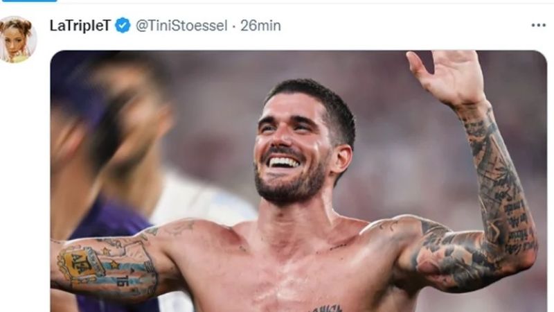 Rodrigo De Paul, elegido el más sexy del Mundial 2022