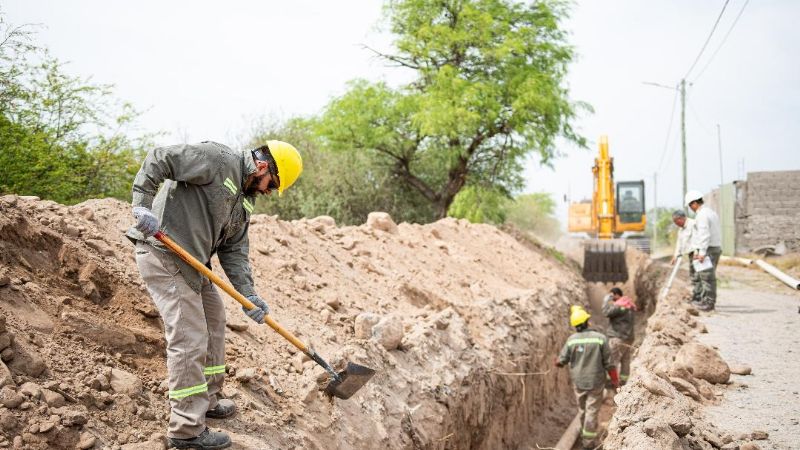 Se concretaron más de 19 mil metros de agua y saneamiento en el año 2022