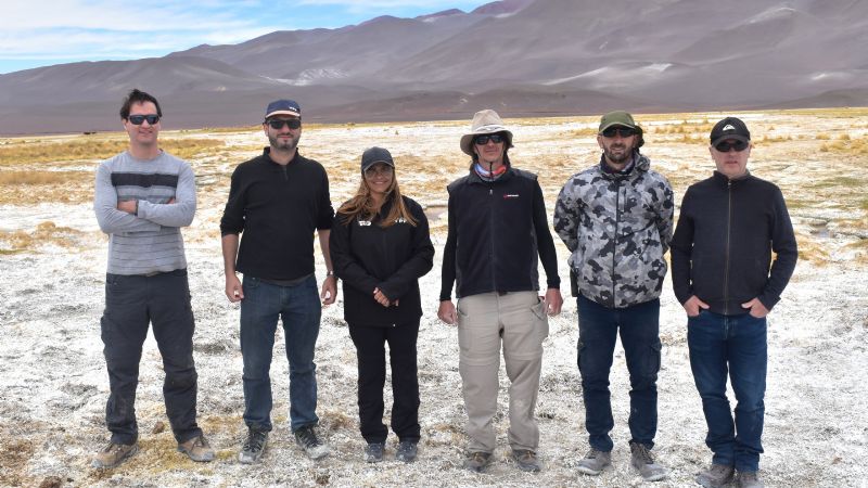 Roxana Paulón recibió a autoridades de YPF y CAMYEN