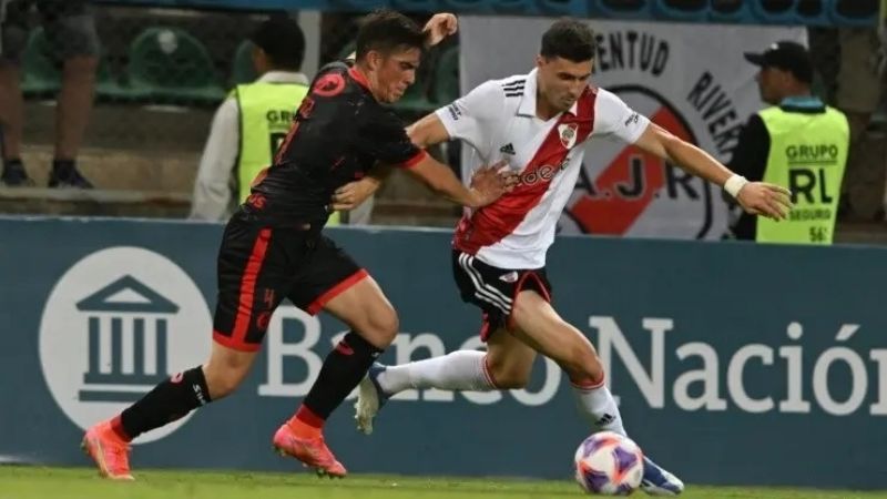 River perdió por penales con La Calera, en el debut de Demichelis