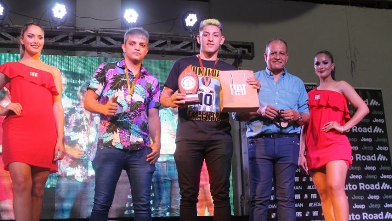 “Pacman” Corzo fue elegido el “Deportista del Año 2022”