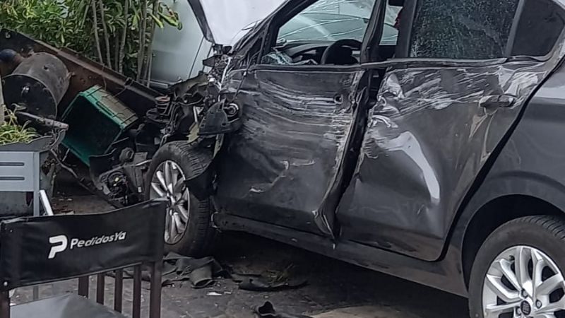 Terrible accidente en avenida Ocampo